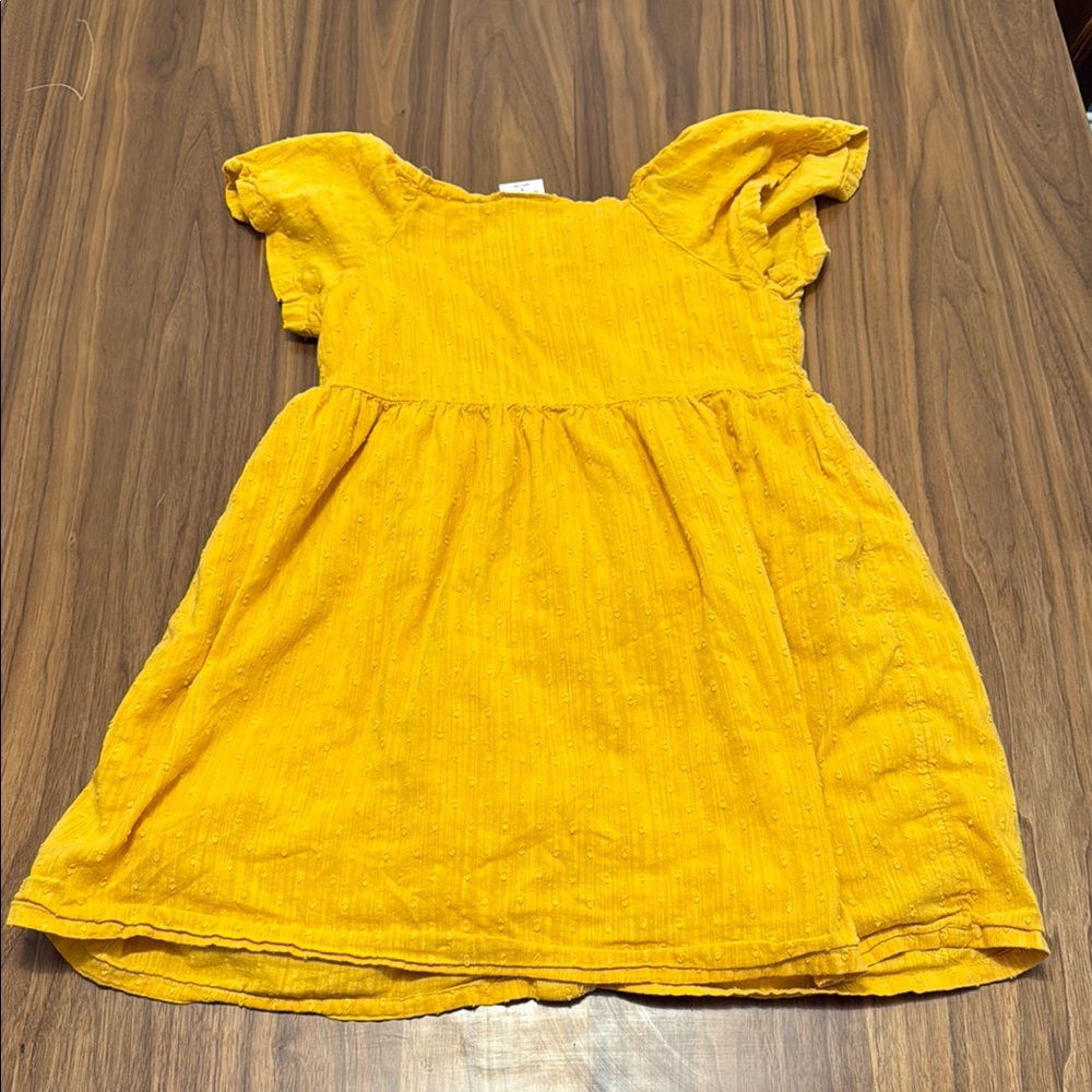 Jumping Beans Sunny Yellow Kids Dress - Picture 3 of 3